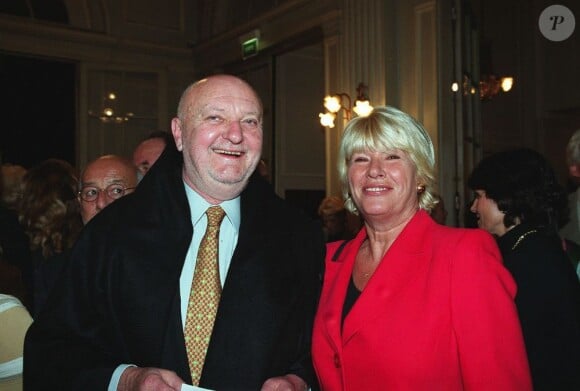 Jean-Pierre Coffe et sa femme en 2001.