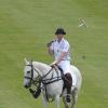 Le prince William le 29 mai 2013 disputant le match de polo de l'Audi Challenge à l'hippodrome de Chester.