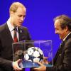 Le prince William lors du 37e congrès de l'UEFA le 24 mai 2013 à Londres