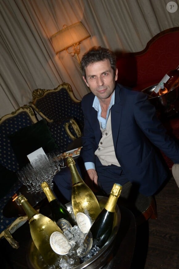 Frédéric Taddeï lors de la soirée d'anniversaire d'Henri Leconte qui célébrait ses 50 ans au restaurant Très Honoré à Paris le 30 mai 2013