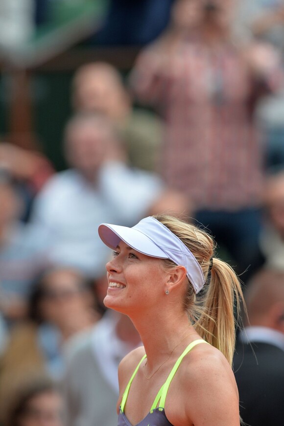 Maria Sharapova à Roland-Garros le 1er juin 2013.