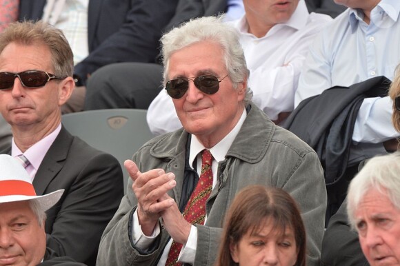 Jean-Loup Dabadie à Roland-Garros le 1er juin 2013.