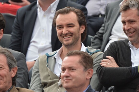 Cyril Lignac à Roland-Garros le 1er juin 2013.