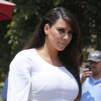Kim Kardashian : Superbe pour sa baby-shower, entourée de ses proches