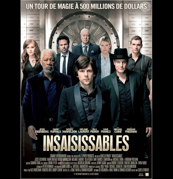 Affiche officielle du film Insaisissables.