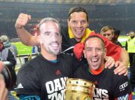 Franck Ribéry : Nouveau trophée, douche de bière et photos avec Wahiba