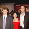 Westong Cage, Alice Kim et Nicolas Cage à Los Angeles le 8 novembre 2004.