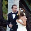 EXCLU - Mariage de Nicolas Cage et Lisa Marie Presley à Hawaï, le 19 août 2002.