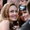 Angelina Jolie arrivant à l'avant-première à Berlin du film World War Z en Allemagne, à Berlin le 4 juin 2013