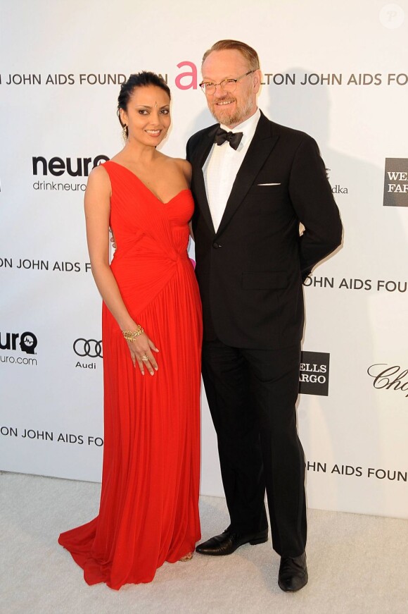 Jared Harris et Allegra Riggio à Los Angeles, le 24 février 2013.