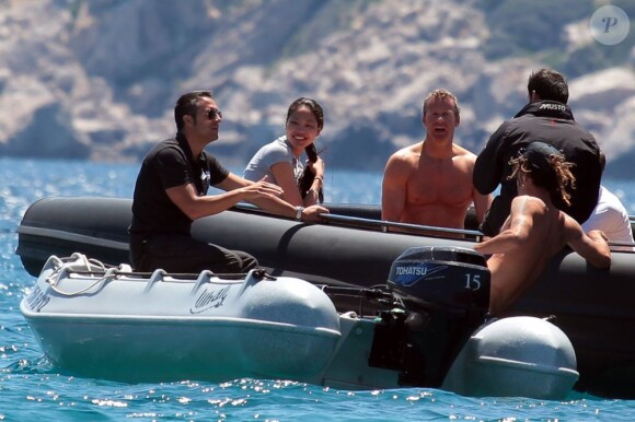 Vladimir Doronin et sa nouvelle compagne Luo Zilin en vacances à Ibiza le 03/06/2013