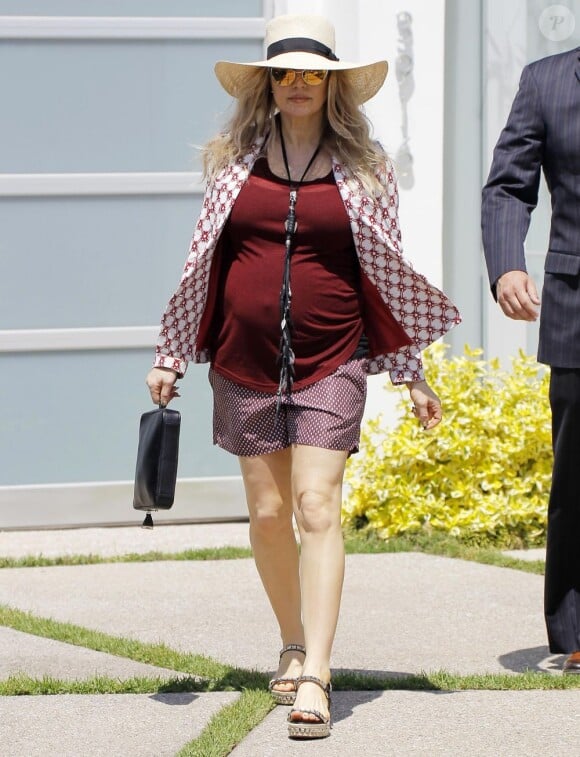 Fergie dans les rues de Malibu, le 4 juin 2013.