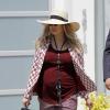 Fergie, enceinte dans les rues de Malibu, le 4 juin 2013.