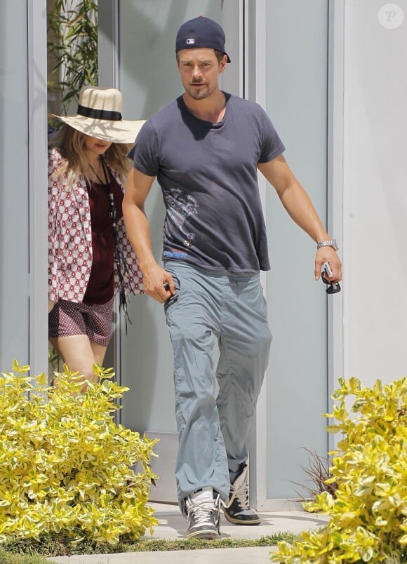 Fergie et Josh Duhamel dans les rues de Malibu, le 4 juin 2013.