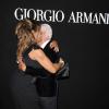 Giorgio Armani et son amie Tina Turner à l'exposition Eccentrico à Rome qui célèbre la maison Armani. Le 5 juin 2013