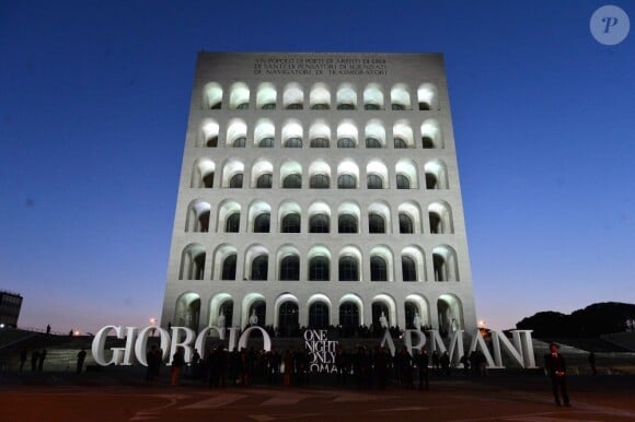 Ambiance - Soirée Giorgio Armani à Rome, le 5 juin 2013.