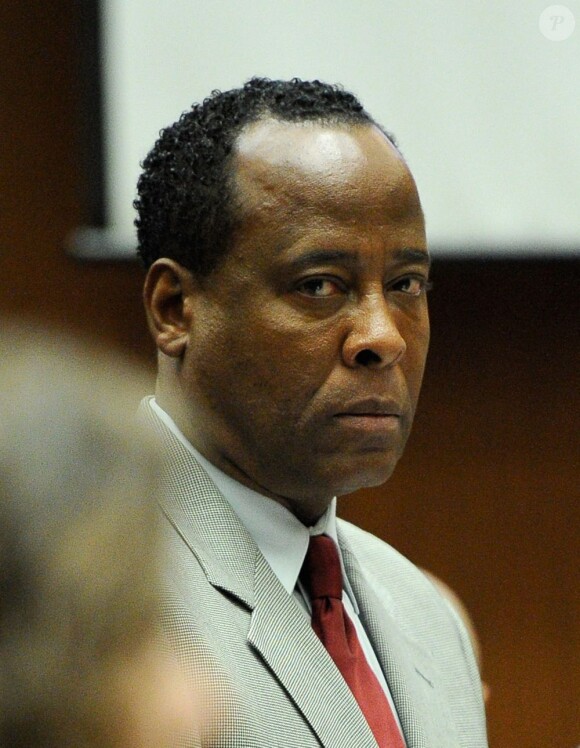 Le docteur Conrad Murray lors de son procès pour homicide involontaire sur Michael Jackson au tribunal de Los Angeles. Novembre 2011.