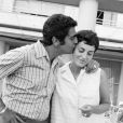 Enrico Macias et sa femme Suzy, photo d'archive non datée.