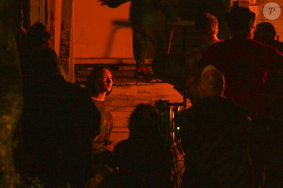 Saoirse Ronan sur le tournage du film How To Catch A Monster à Detroit le 31 mai 2013.