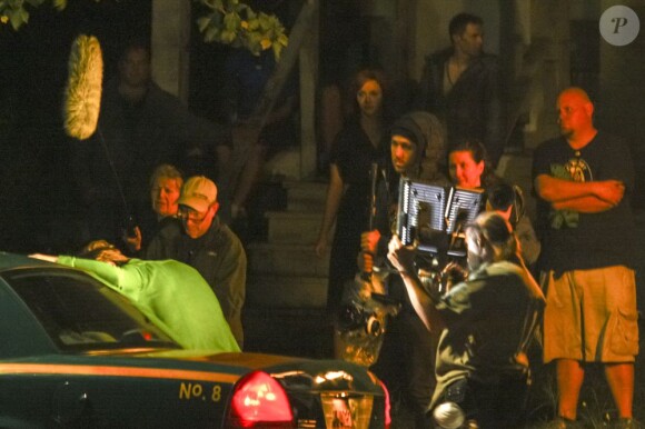 Ryan Gosling sur le tournage du film How To Catch A Monster à Detroit le 31 mai 2013.