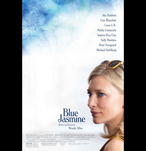 Affiche officielle du film Blue Jasmine, de Woody Allen.