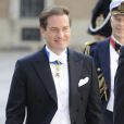 Chris O'Neill, le marié, au palais royal à Stockholm le 8 juin 2013.