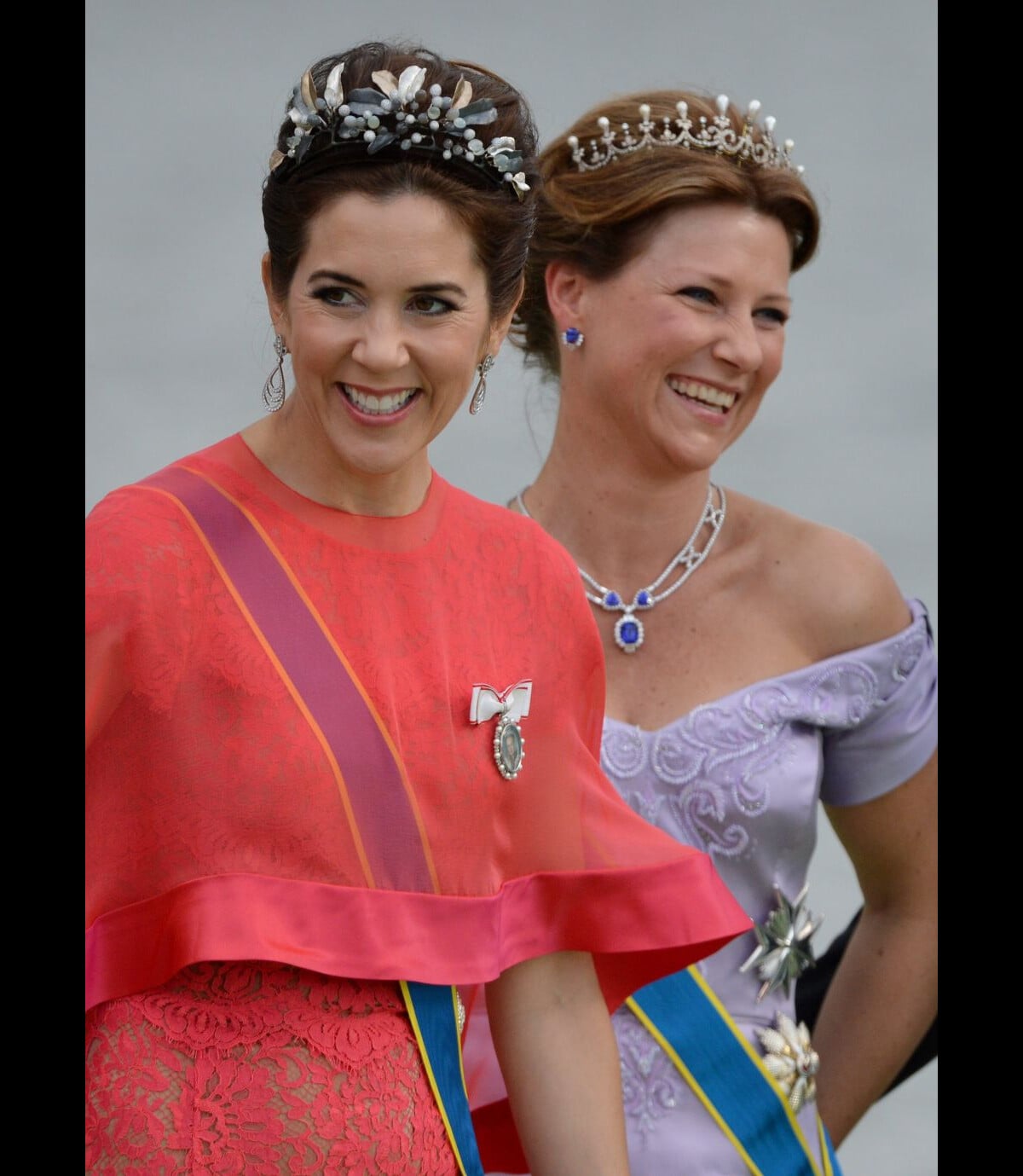Photo Les princesses Mary de Danemark et MärthaLouise de Norvège au
