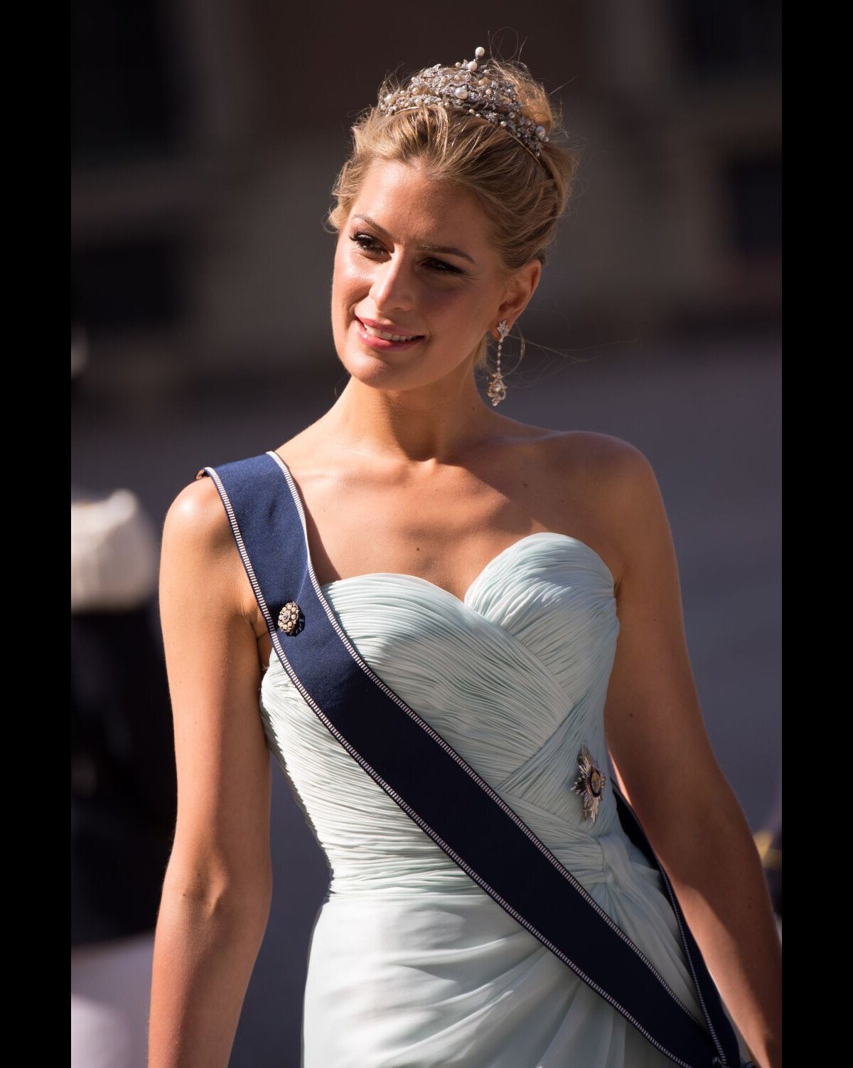 Photo La Princesse Tatiana De Grèce Au Mariage De La Princesse Madeleine De Suède Et De Chris