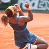 Serena Williams victorieuse de la finale dames à Roland-Garros le 8 juin 2013.