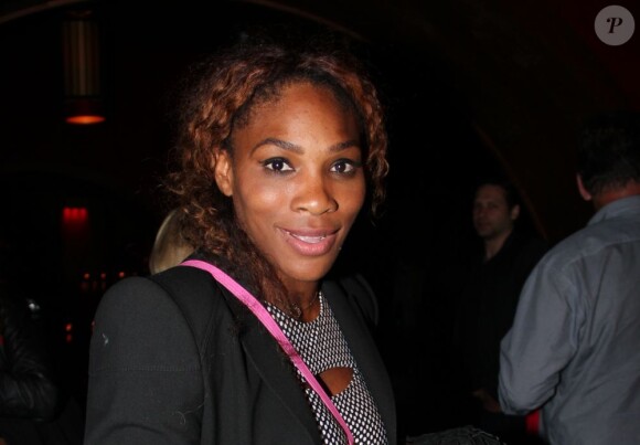 Exclusif - Serena Williams fête sa victoire au Buddha-Bar à Paris le 8 juin 2013.