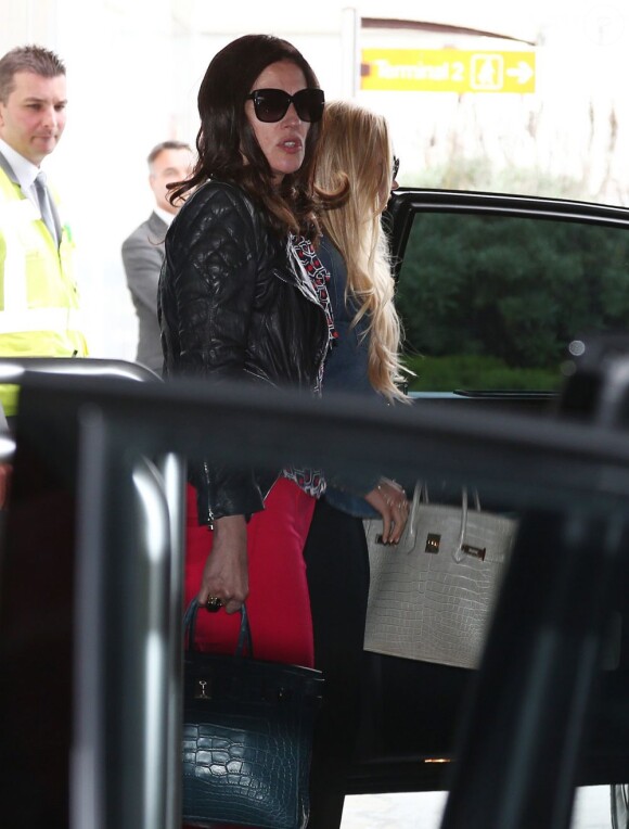 Slavica Ecclestone a débarqué le 9 juin 2013 à Nice avec sa fille Petra avant de rejoindre le Grand Hôtel du Cap Ferrat où sa fille Tamara et son fiancé Jay Rutland se marrieront le 11 juin 2013