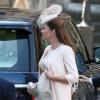 Kate Middleton enceinte de plus de 7 mois lors du soixantenaire du couronnement d'Elizabeth II à Westminster, le 4 juin 2013.