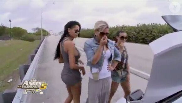 Les filles en voiture dans les Anges de la télé-réalité 5, vendredi 14 juin 2013 sur NRJ12