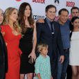 Le cast lors de la soirée de lancement de la dernière saison de la série Dexter, le 15 juin 2013 à Los Angeles.
