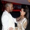 Kanye West et Kim Kardashian à Cannes. Mai 2012.