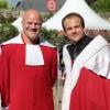 Philippe Etchebest était fait membre de la Jurade de Saint-Emilion au côté de Stéphane Hénon, nommé lui ambassadeur des vins de Saint-Emilion, le 16 juin 2013 à Saint-Emilion, avant l'ouverture de Vinexpo