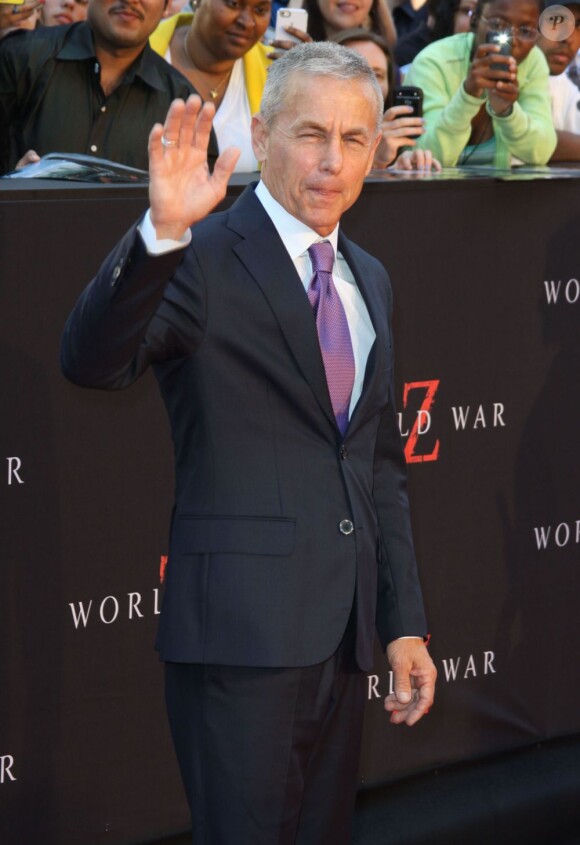 David Andrews - People arrivant a la premiere du film "World War Z" a New York, le 17 Juin 2013.  Celebrities at the New York premiere of 'World War Z' at Times Square in New York City, New York on June 17, 2013.17/06/2013 - New York