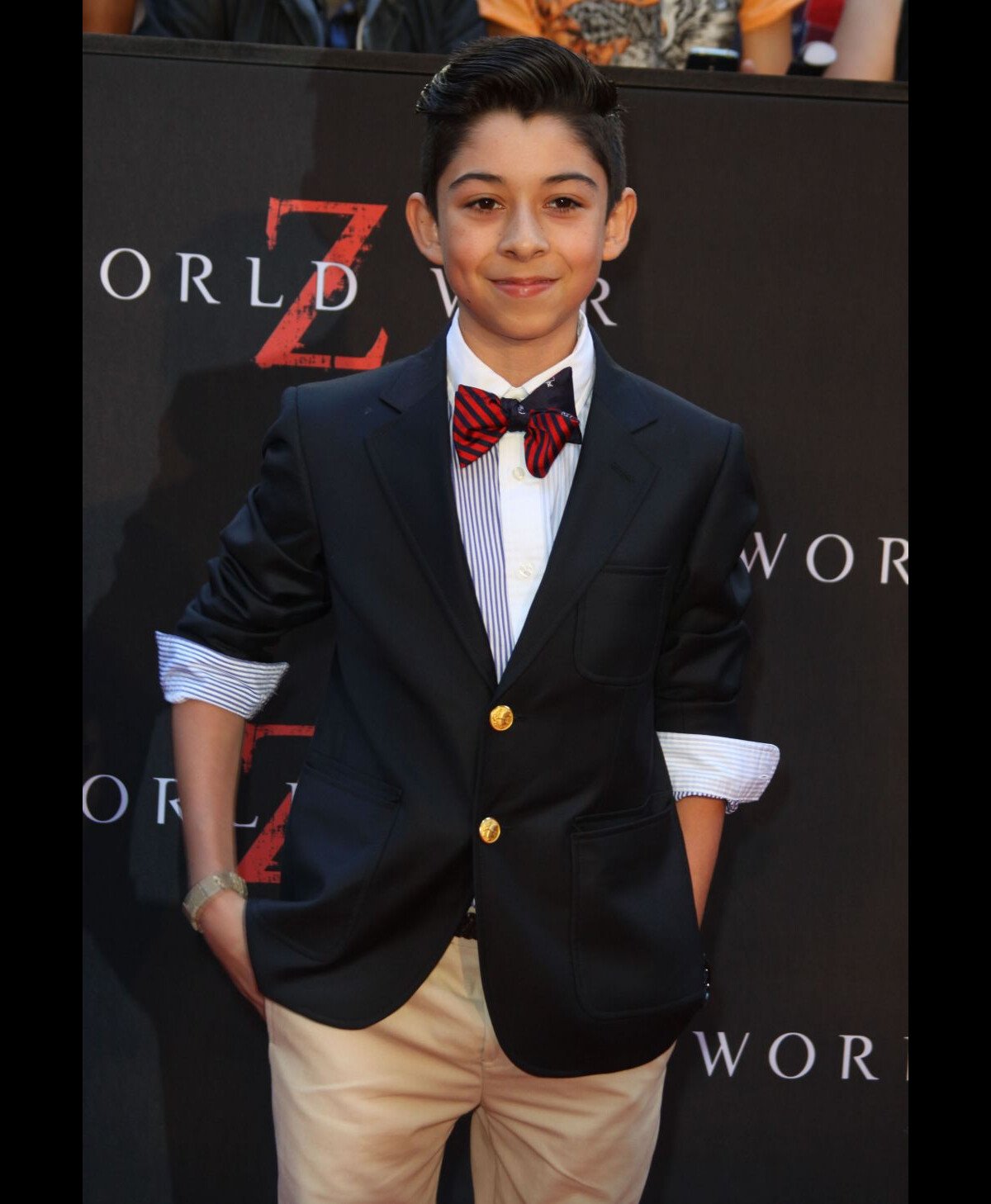 Photo Fabrizio Zacharee Guido à la première du film World War Z à New