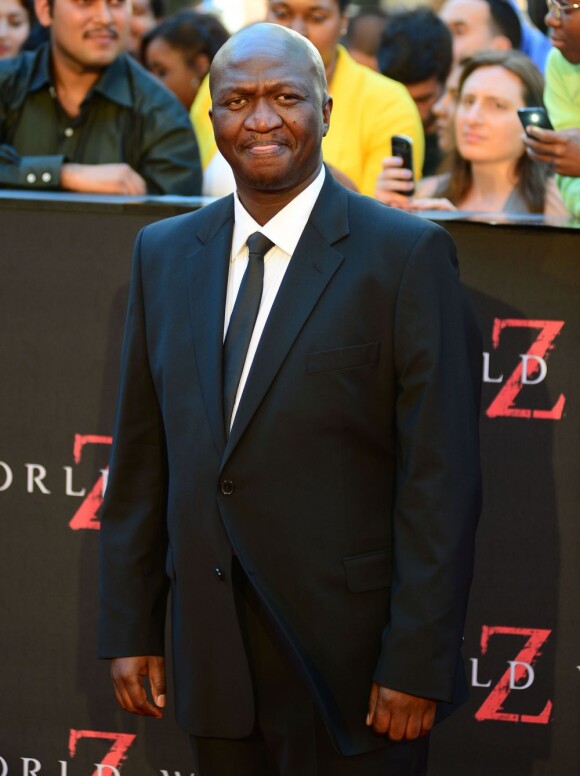 Fana Mokoena lors de la première du film World War Z à New York, le 17 Juin 2013.