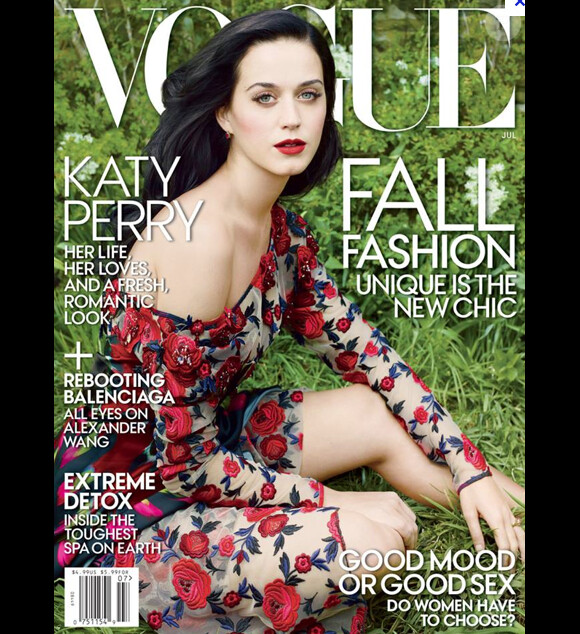 Katy Perry en couverture du magazine Vogue US