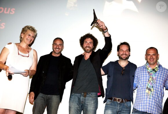 Exclusif - Simon Lelouch, prix du meilleur court métrage en clôture du Champs-Elysées Film Festival à Paris, le 18 juin 2013.