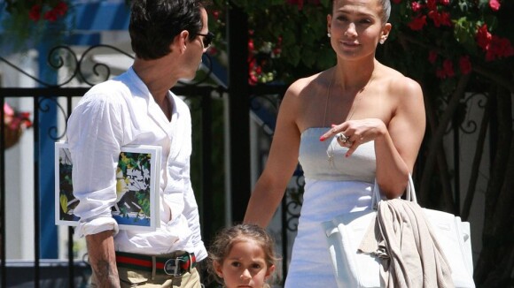 Jennifer Lopez : Moment complice avec Marc Anthony pour leurs enfants
