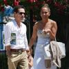 Jennifer Lopez et son ex-mari Marc Anthony vont chercher leur fille Emme à l'école, à Los Angeles, le 19 juin 2013.