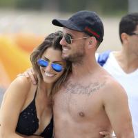 Wesley Sneijder et la belle Yolanthe Cabau : Vacances tendres et ensoleillées
