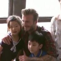 David Beckham en Chine : Rencontre émouvante avec des enfants malades