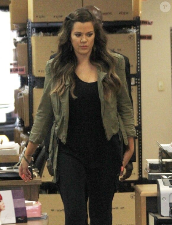 Exclusif - Khloé Kardashian à Los Angeles, le 24 Juin 2013.