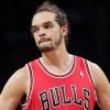 Joakim Noah lors d'un match face aux Brooklyn Nets au Barclays Center de New York le 29 avril 2013
