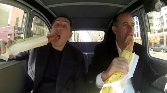 Session baguette dans Comedians in cars getting coffee.