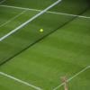 Richard Gasquet lors du premier tour de Wimbledon au All England Lawn Tennis and Croquet Club le 25 juin 2013