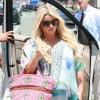 Jessica Simpson, enceinte, à Los Angeles, le 22 juin 2013.